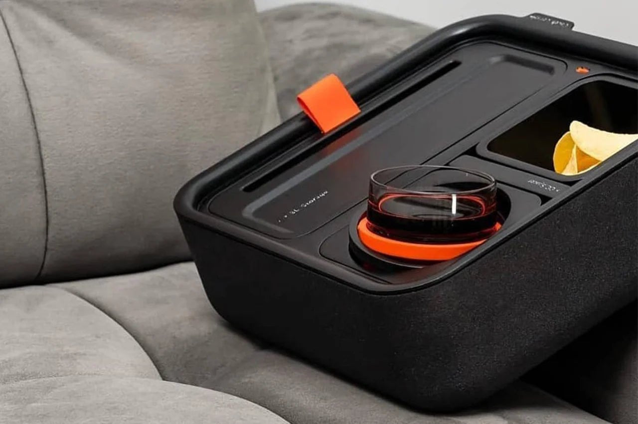 Smart kopp - og snacksoppbevaring med ladestasjon - Makschill