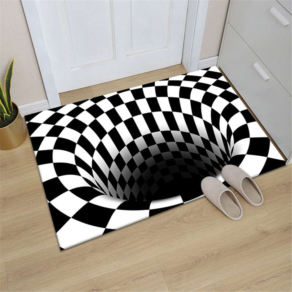 Skrekkmatte™ - 3D illusjon klovnematte - Makschill