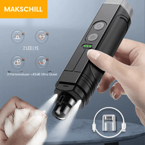 SmoothPaws™ - Elektrisk klosliper med lys - Makschill