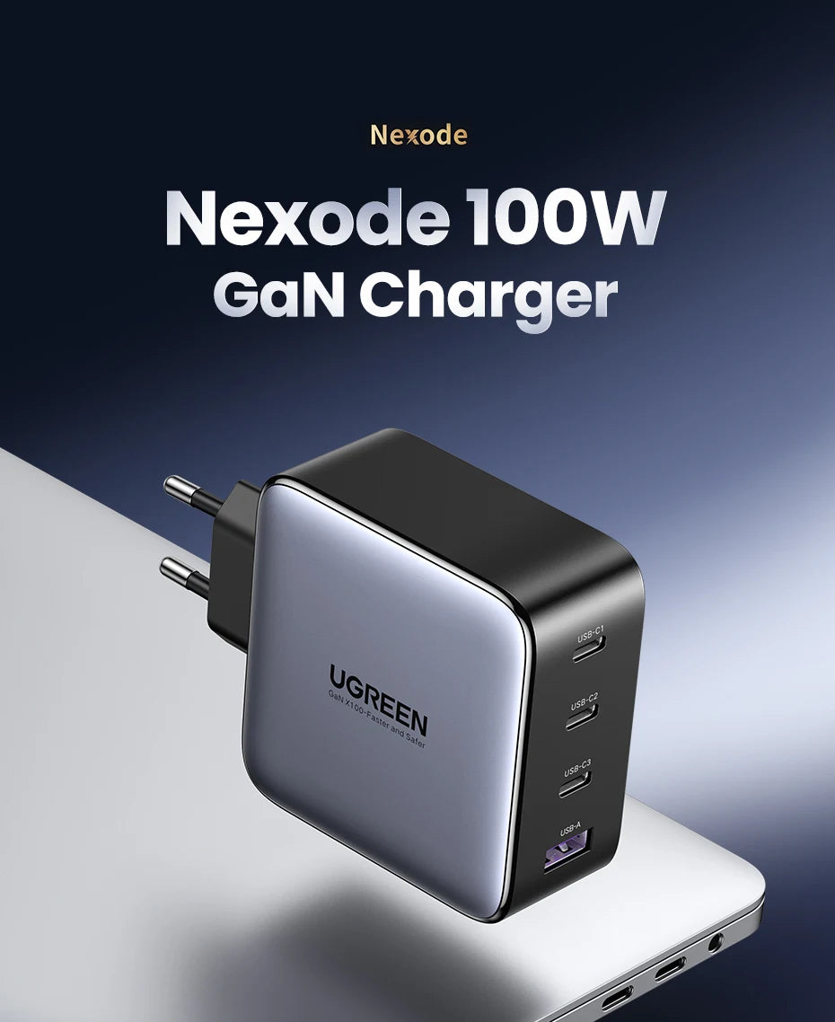 SuperLader™ - Norges Raskeste Lader med Type C og USB Port - Makschill