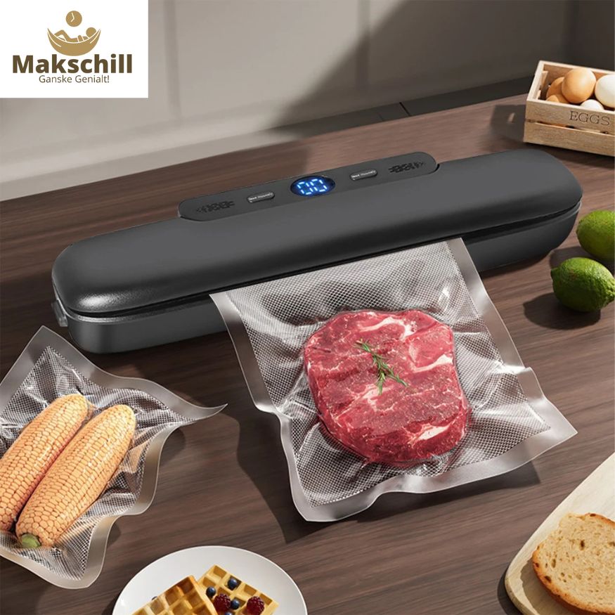 FreshPack™ – Vakuumforsegler for fersk mat hjemme - Makschill