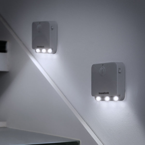 LED-nattlys med bevegelsessensor (2 stk) - Makschill