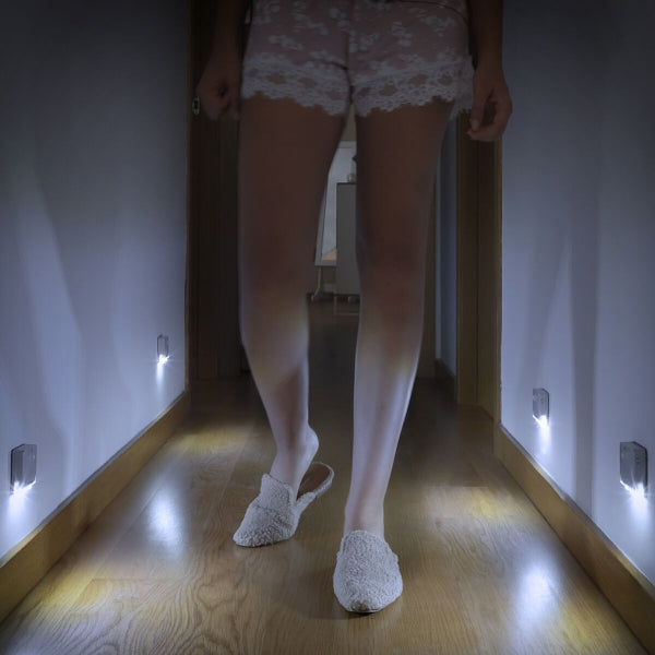 LED-nattlys med bevegelsessensor (2 stk) - Makschill