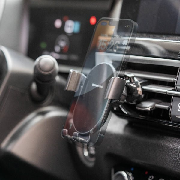 Trådløs billader med mobilholder 15W - Makschill