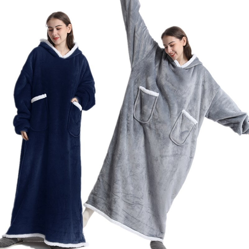 MegaHoodie™ - En lang, romslig og varm hoodie - Makschill