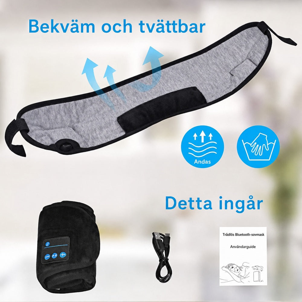 Makschill™ – Bluetooth-sovmask