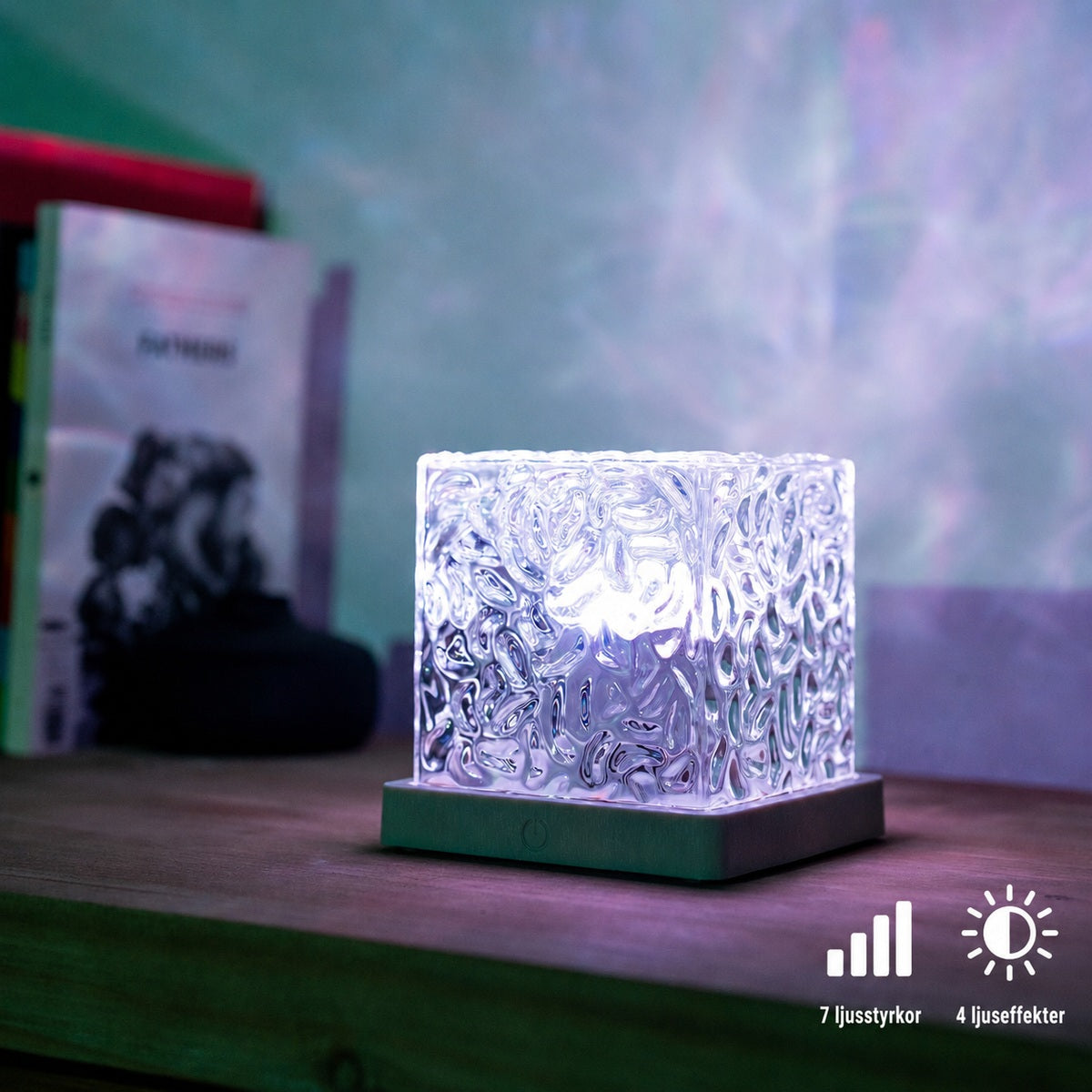 LED-projektor med norrsken