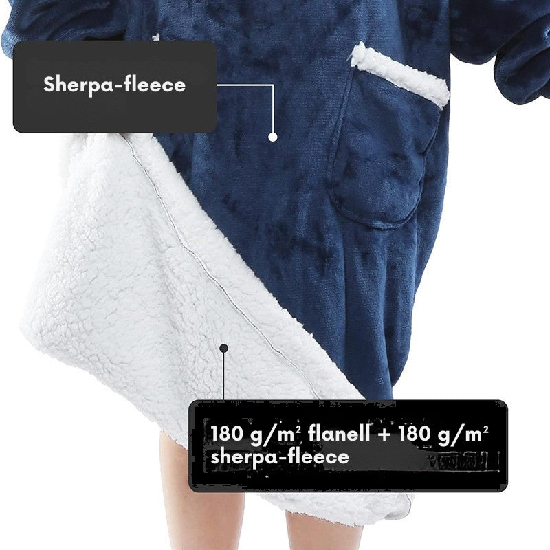 MegaHoodie™ - En lang, romslig og varm hoodie - Makschill