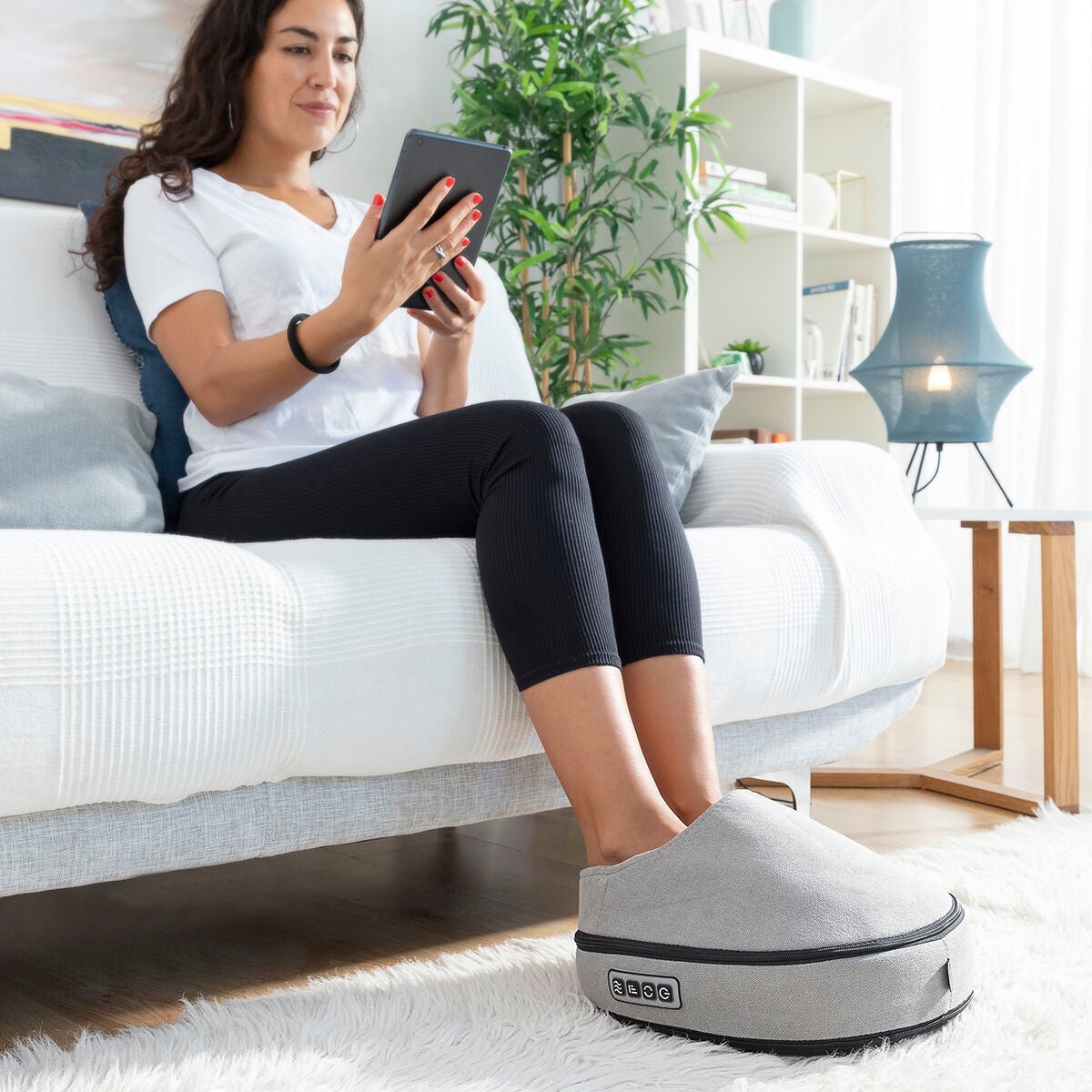 2 - i - 1 Shiatsu varmemassasjeapparat - Makschill