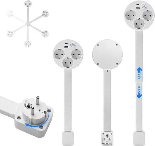 Extendio™ – Justerbar stikkontaktforlenger - Makschill