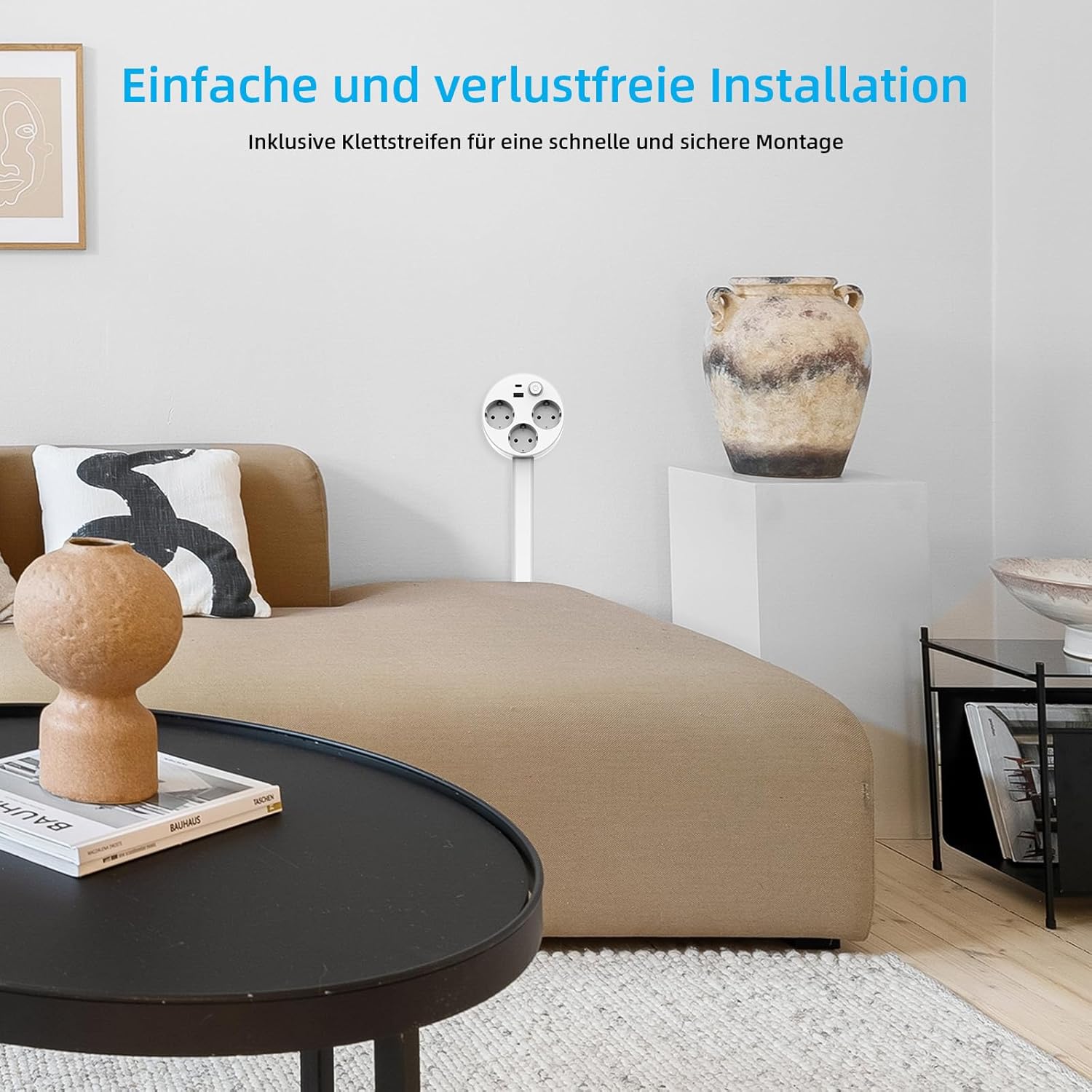 Extendio™ – Justerbar stikkontaktforlenger