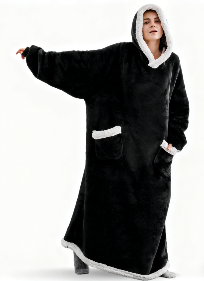 MegaHoodie™ - En lang, romslig og varm hoodie - Makschill