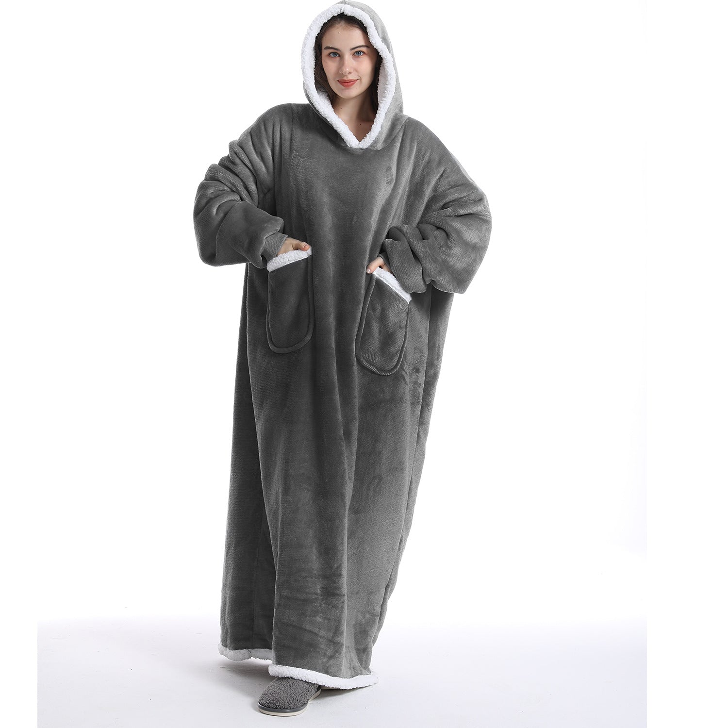 MegaHoodie™ - En lang, romslig og varm hoodie - Makschill