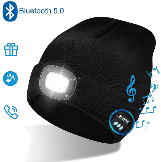 Smartlue™ - Lue med lykt og musikk - Makschill