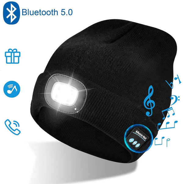 Smartlue™ - Lue med lykt og musikk