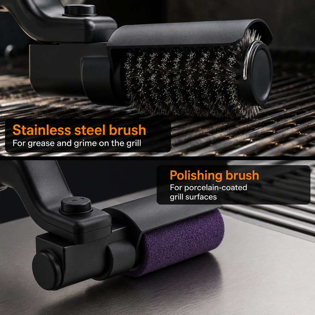 Electric BBQ Grill Cleaner
