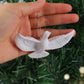 1/4pcs Resin White Dove Christmas Ornaments Xmas Tree Hanging Pendants 2026 New Year Party Home Wall DIY Decoration Kids Gifts - Makschill