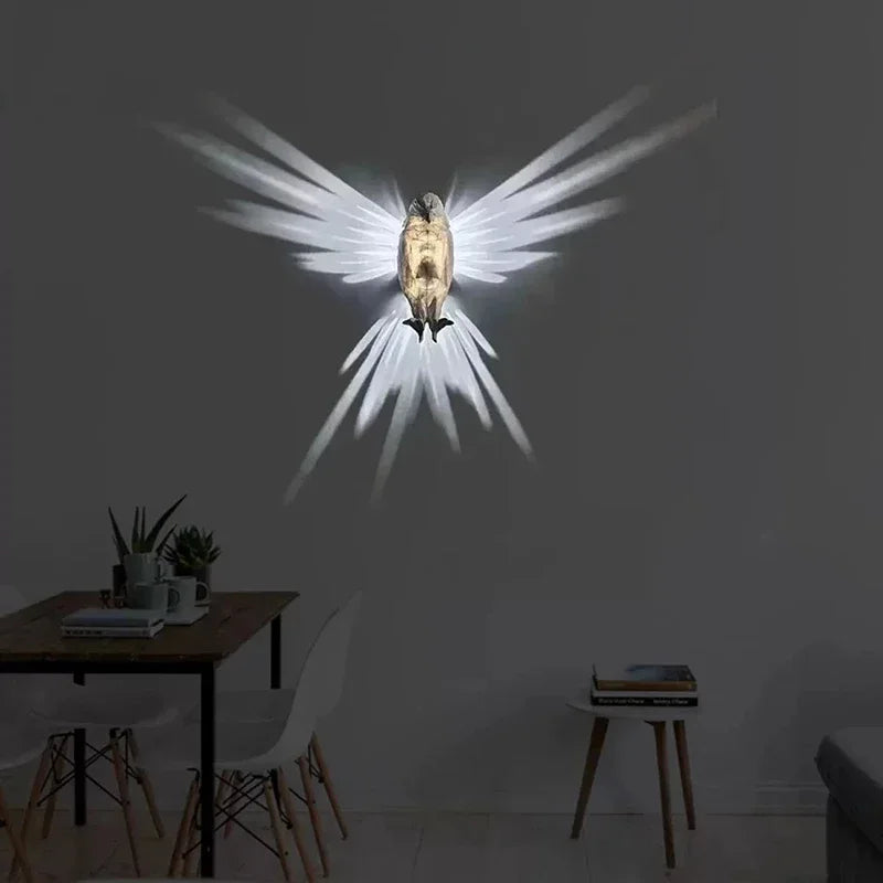 Elegant og magisk fuglelampe - Makschill