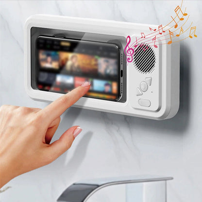 DusjDock™ – mobilholder med Bluetooth-højttaler – hovedbillede
