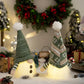 30cm Glowing Knitted Gnome Doll Couple with Led Night Light 2025 Christmas Decorations Home Xmas Tree Decor New Year 2026 Gift - Makschill