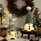 30cm Glowing Knitted Gnome Doll Couple with Led Night Light 2025 Christmas Decorations Home Xmas Tree Decor New Year 2026 Gift - Makschill