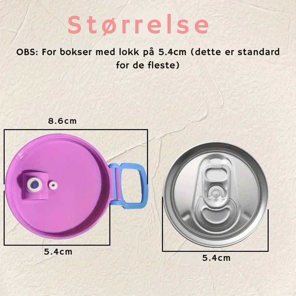 SmartCan™ – Lokk til brusbokser