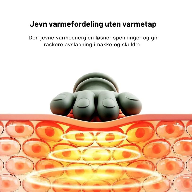 Velura™ 4D massasje for nakke, skuldre og sjel - Makschill