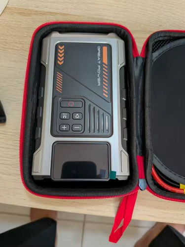 Sparkis™ - Jumpstarter med luftkompressor