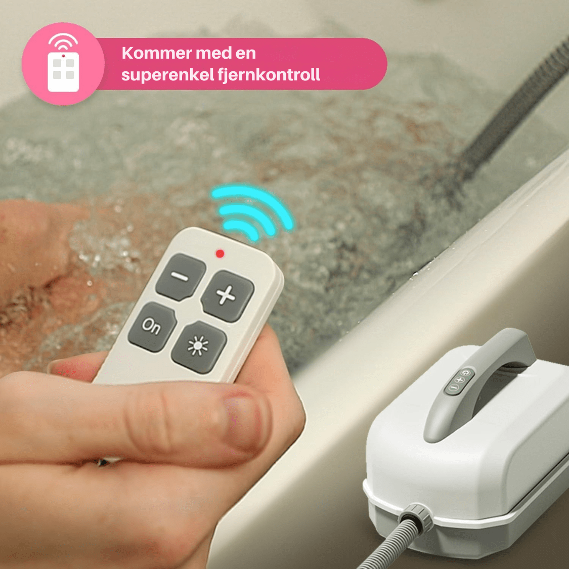 BubbleChill™ - Boblematte for badekar - Makschill