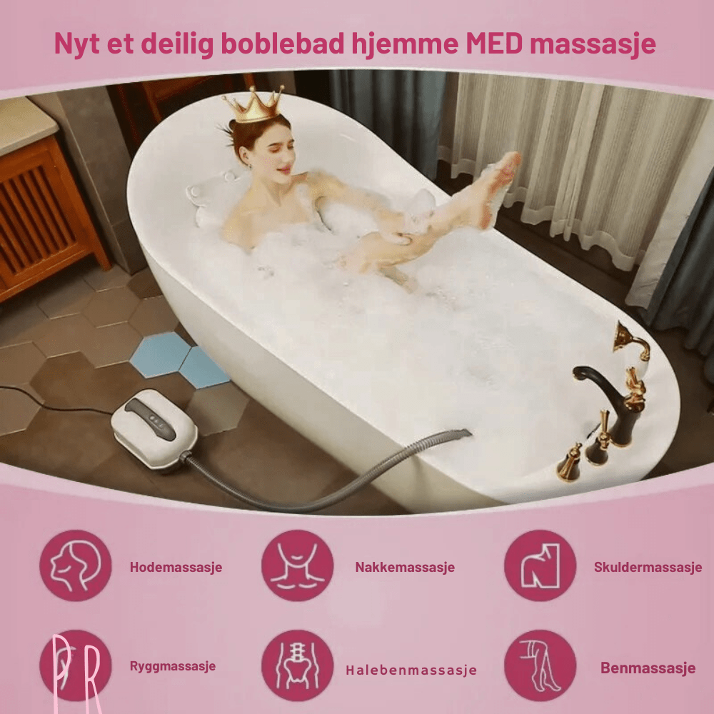 BubbleChill™ - Boblematte for badekar - Makschill