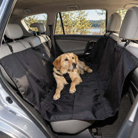 Bilsetebeskyttelse for hund i baksetet