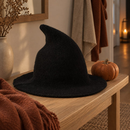 Halloween Makschill – moderne heksehatt