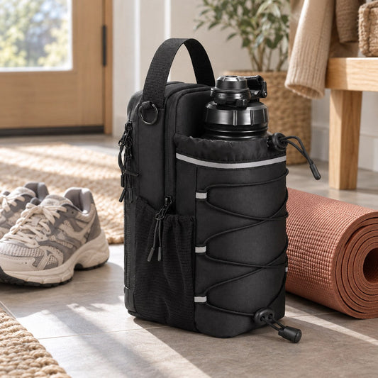 MagBag treningsbag i gangen med joggesko