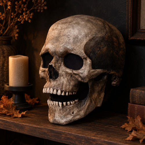 Halloween Makschill – skjelettmaske i 3D