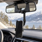 SmartHolder mobilholder på bilspeilet