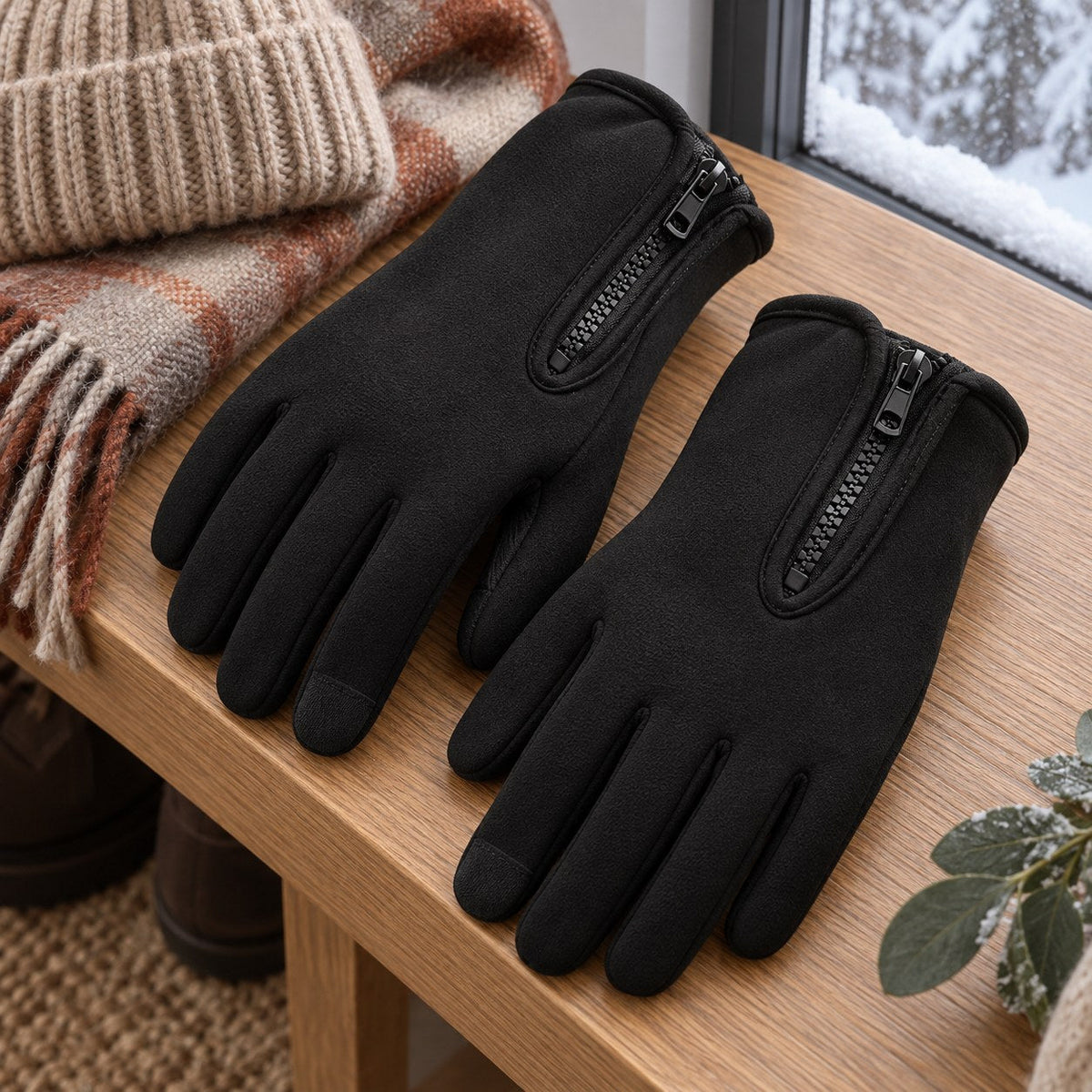 Snowgloves hansker på gangbenken