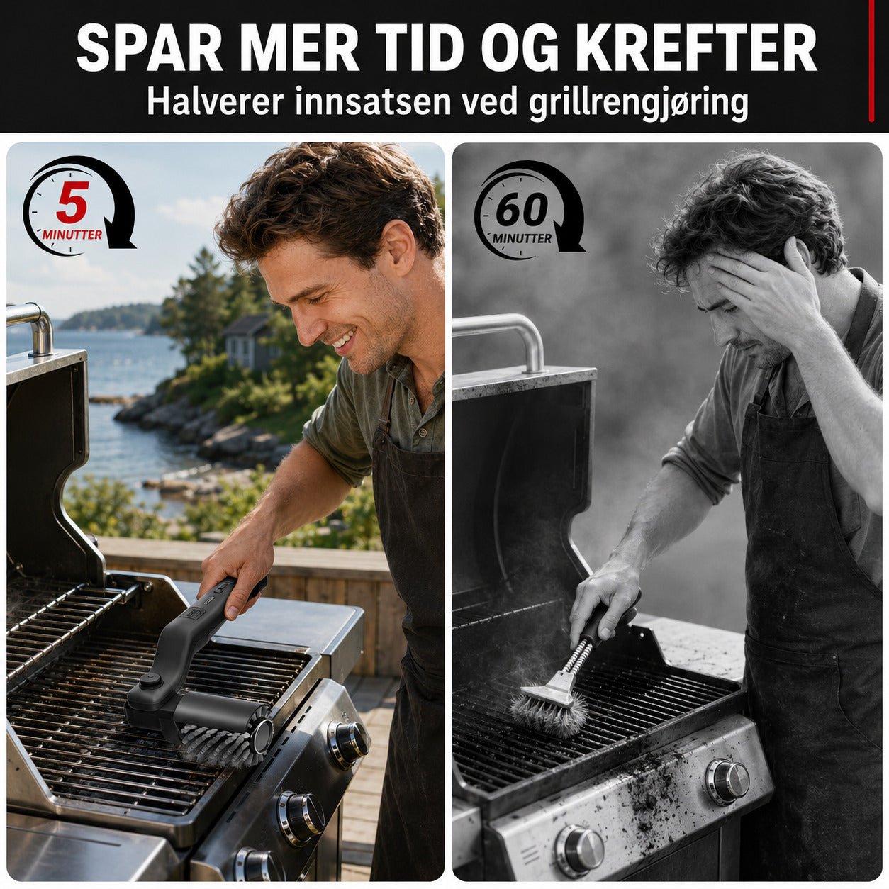 Elektrisk grillrenser - Makschill