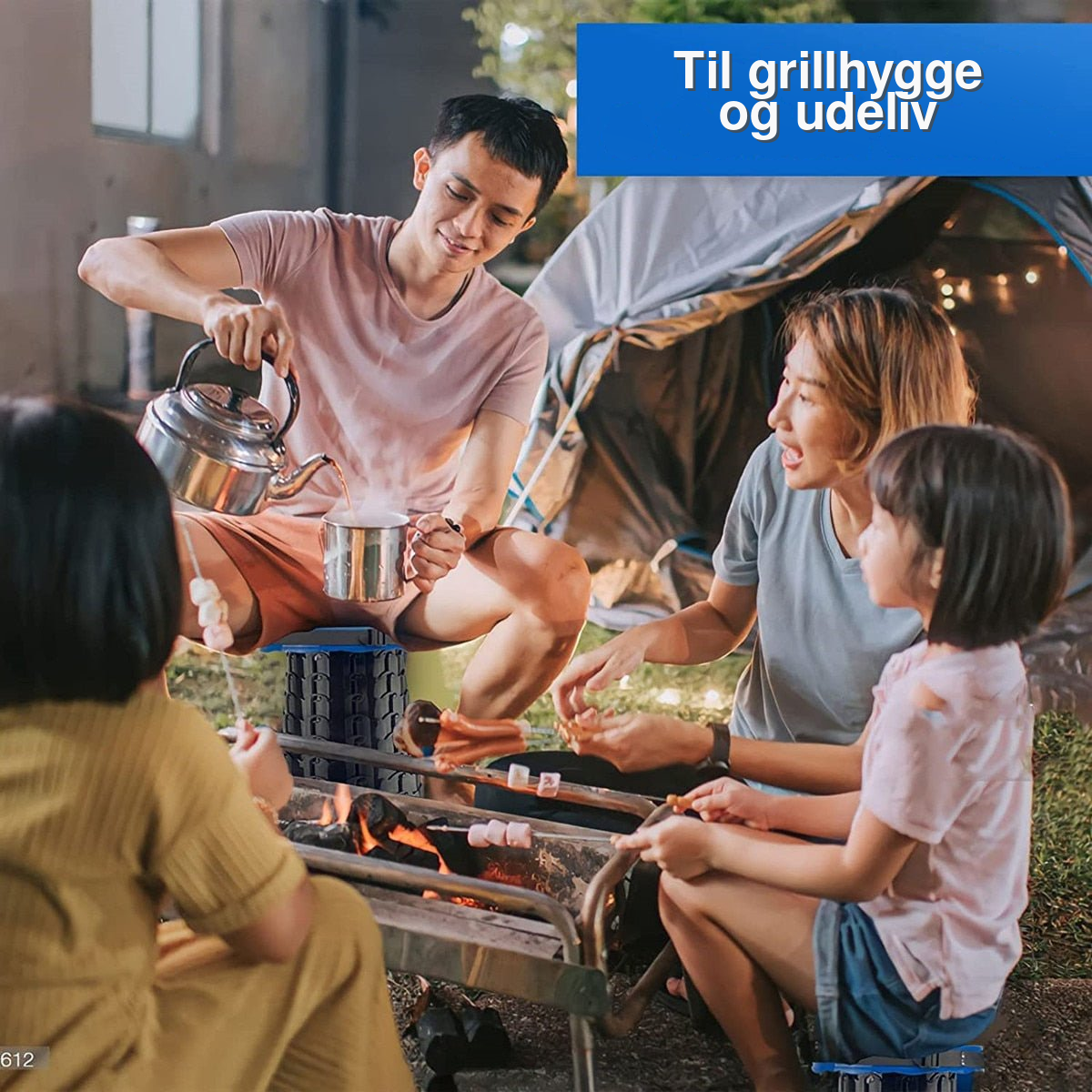 Gennistolen til grillhygge og udeliv.
