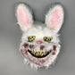 Skummel kaninmaske til Halloween