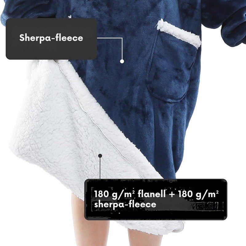 MegaHoodie™ - En lang, romslig og varm hoodie - Makschill