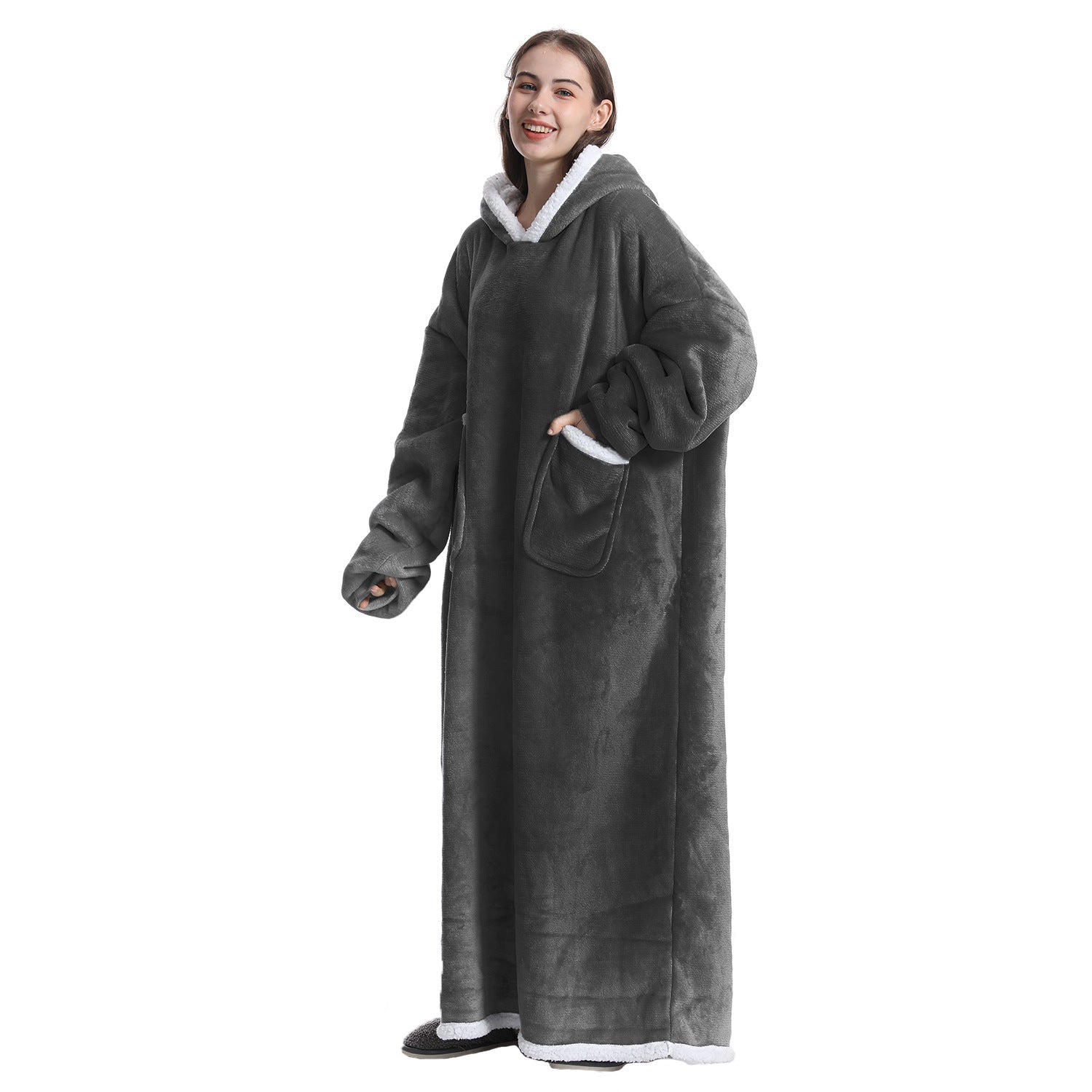 MegaHoodie™ - En lang, romslig og varm hoodie - Makschill