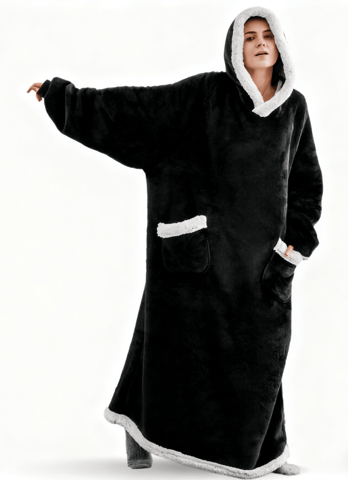 MegaHoodie™ - En lang, romslig og varm hoodie - Makschill