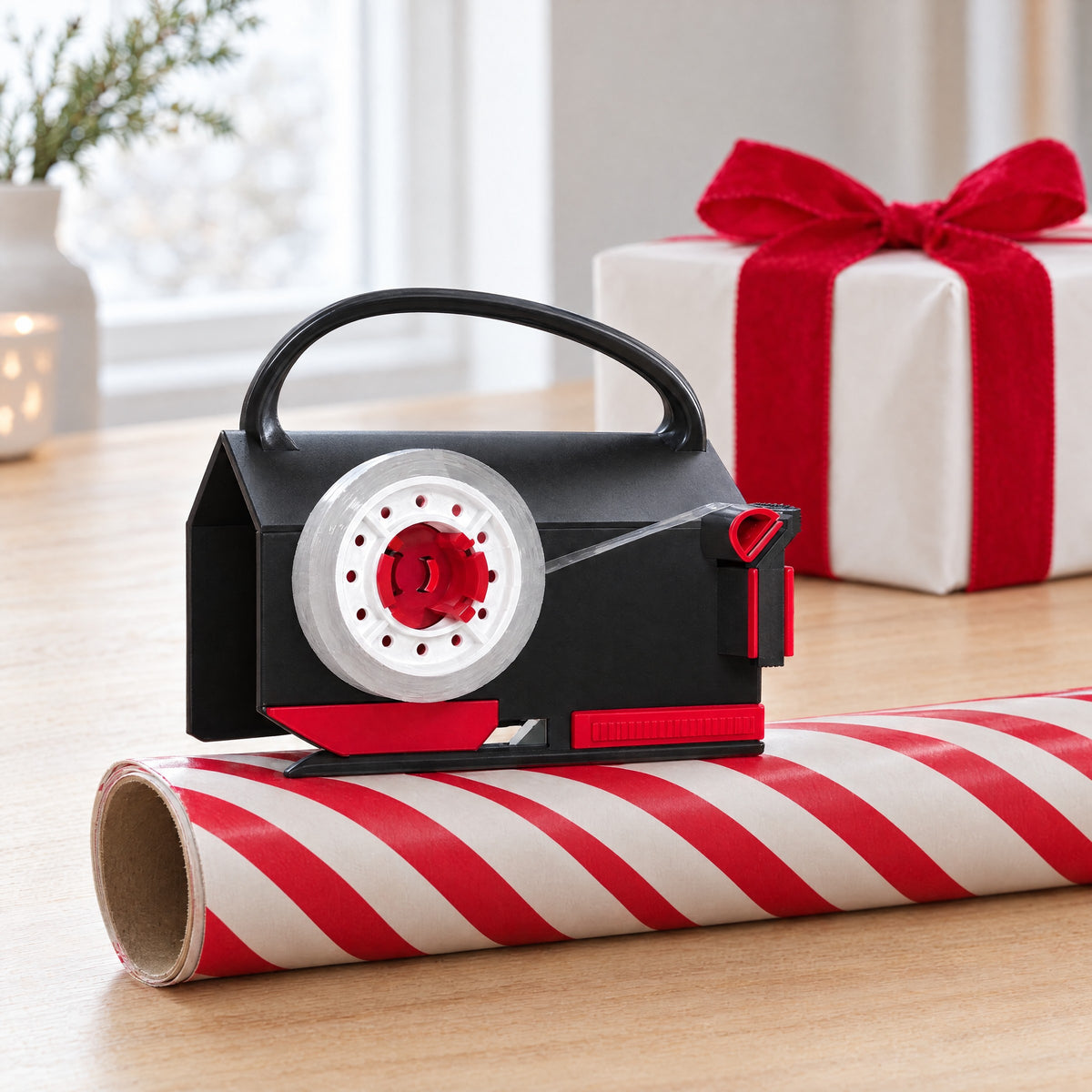 Pakkit™ – Gift Wrap Cutter with Tape Dispenser