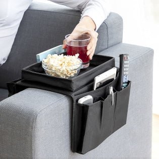 Sofabakke med lommer og snackbakke – hovedbillede
