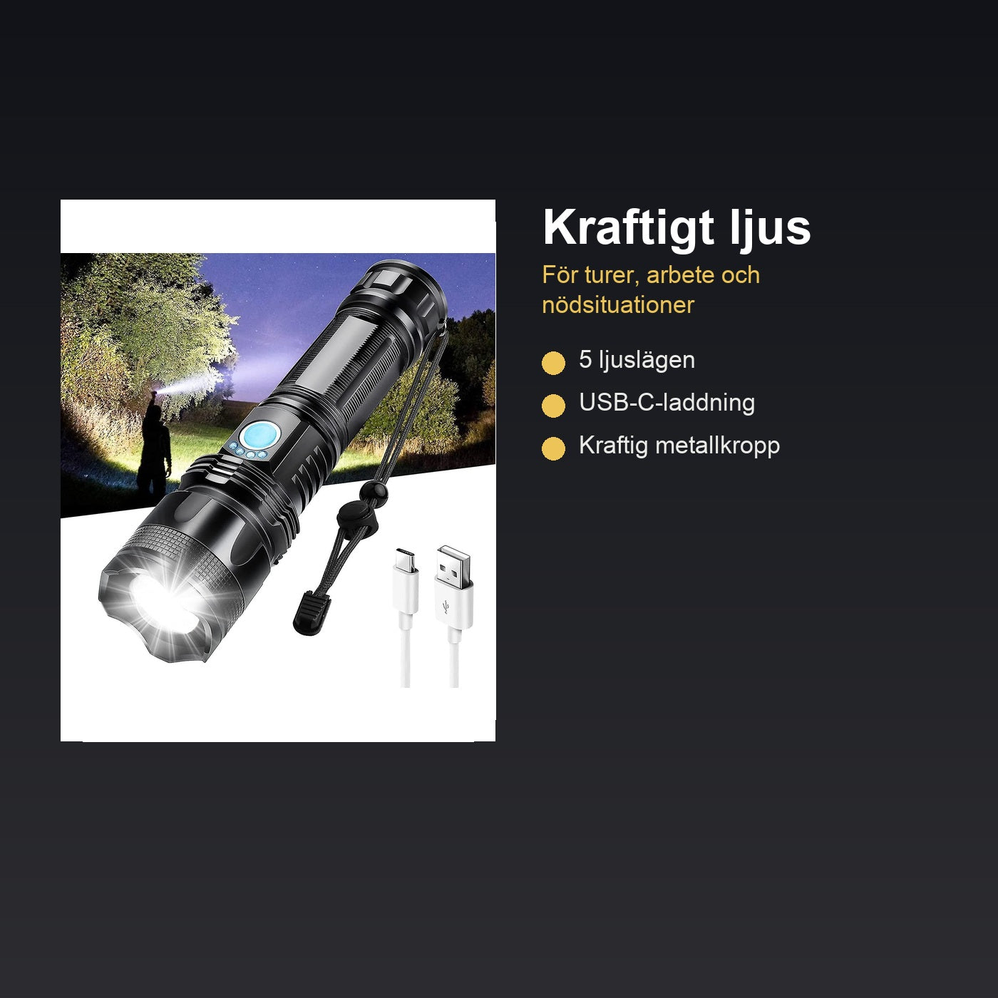 SuperLykten svensk produktinformation