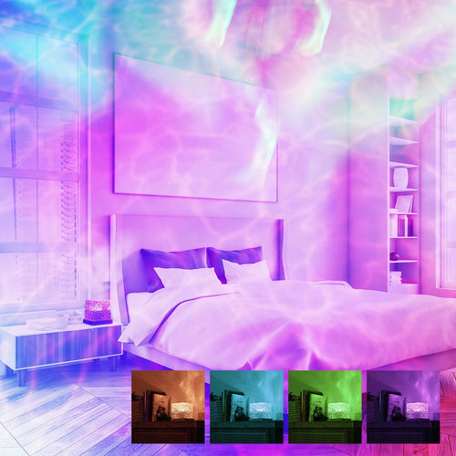 LED-projektor med nordlys