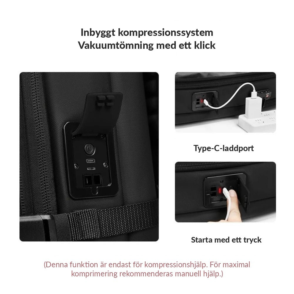 Vako Pro™ – komplett vakuumryggsäck