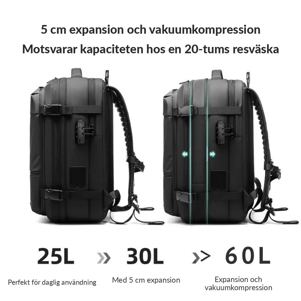 Vako Pro™ – komplett vakuumryggsäck