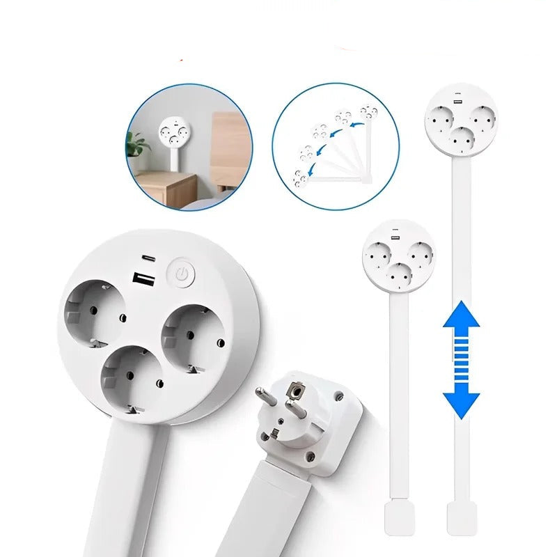 Extendio™ – Justerbar stikkontaktforlenger