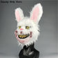 Halloween Makschill - Scary Rabbit Mask - Makschill